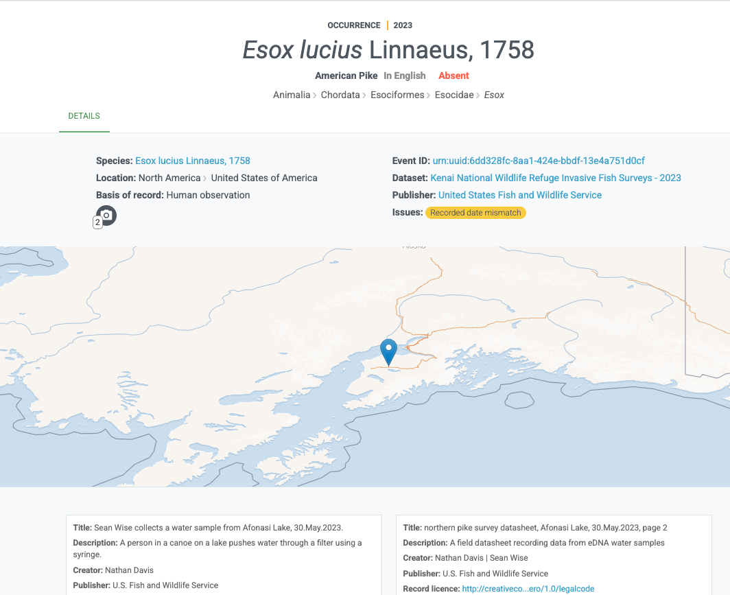 Landing Page qPCR dataset